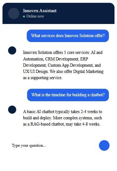 Guiding a Visitor Through Services